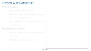 SERVICES & INFRASTRUCTURE