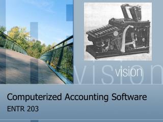 Computerized Accounting Software