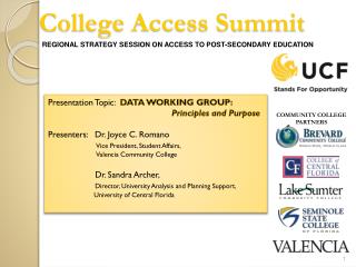 College Access Summit