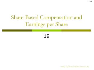 Share-Based Compensation and Earnings per Share