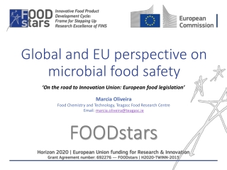Global and EU perspective on microbial food safety