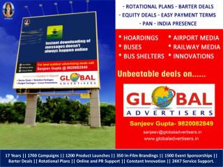 • Rotational Plans • Barter Deals • Equity Deals • Easy Payment Terms