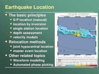 Earthquake Location