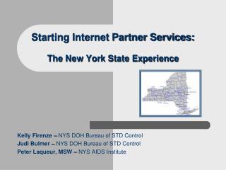 Starting Internet Partner Services: The New York State Experience