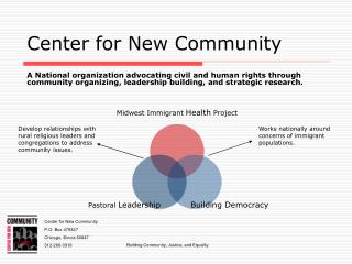 Center for New Community