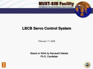 LBCB Servo Control System