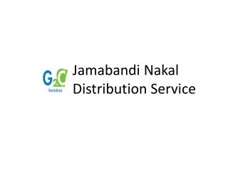 Jamabandi Nakal Distribution Service