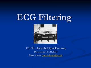 ECG Filtering