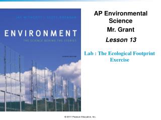 Lab : The Ecological Footprint Exercise