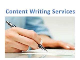 Content Writing Services By GOIGI