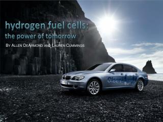 hydrogen fuel cells: the power of tomorrow