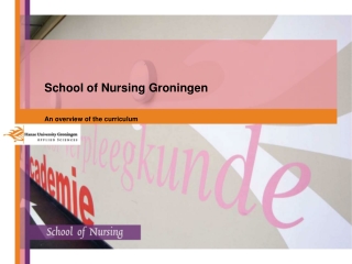 School of Nursing Groningen
