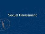 Sexual Harassment