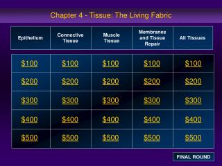 Chapter 4 - Tissue: The Living Fabric