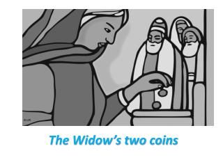 The Widow’s two coins