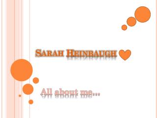 Sarah Heinbaugh