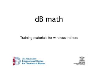 dB math