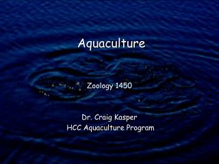 Aquaculture