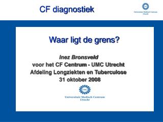 CF diagnostiek