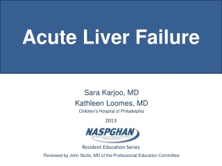 Acute Liver Failure