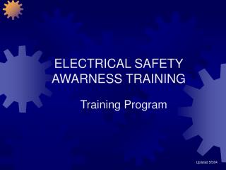 ELECTRICAL SAFETY AWARNESS TRAINING