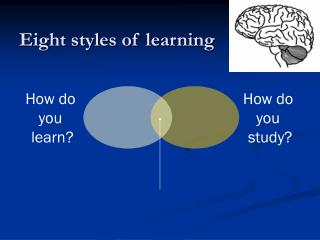 Eight styles of learning