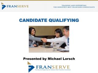 CANDIDATE QUALIFYING