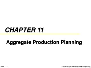 CHAPTER 11