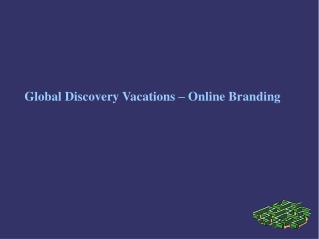 Global Discovery Vacations ??? Online Branding