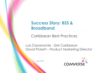 Caribbean Best Practices