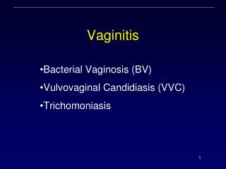 PPT - Trichomoniasis PowerPoint Presentation - ID:975567