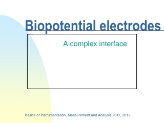 Biopotential electrodes
