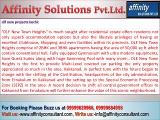 DLF Kakkanad New Project >> 09999620966 | Kochi real estate