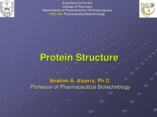 Protein Structure