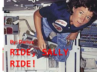 Ride, Sally ride!