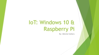 IoT : Windows 10 & Raspberry Pi