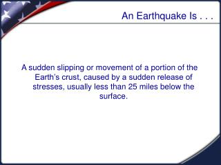 Earthquake