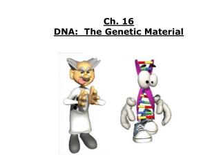 Ch. 16 DNA: The Genetic Material
