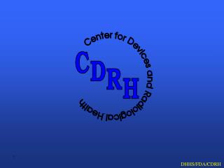 DHHS/FDA/CDRH