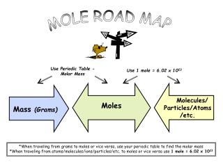 MOLE ROAD MAP