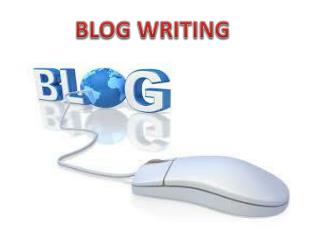 Blog Writing By GOIGI