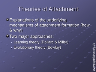 Theories of Attachment