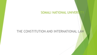 SOMALI NATIONAL UNIVERSITY
