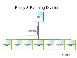 Policy & Planning Division