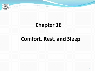 Chapter 18 Comfort, Rest, and Sleep