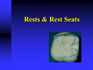 Rests & Rest Seats