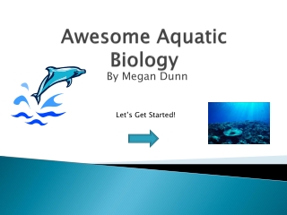 Awesome Aquatic Biology
