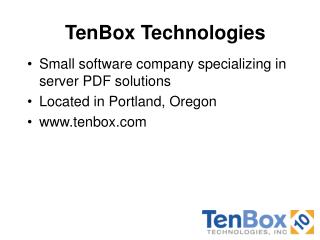 TenBox Technologies