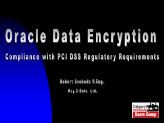 Oracle Data Encryption