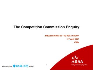 The Competition Commission Enquiry